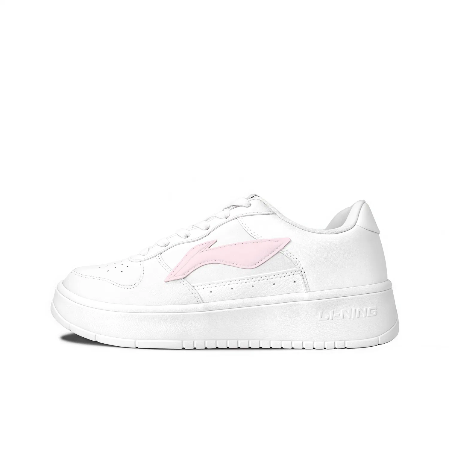 Детские кроссовки для скейтбординга с низким верхом Pink-Cherry Feather Li-Ning, Pink-Cherry Feather