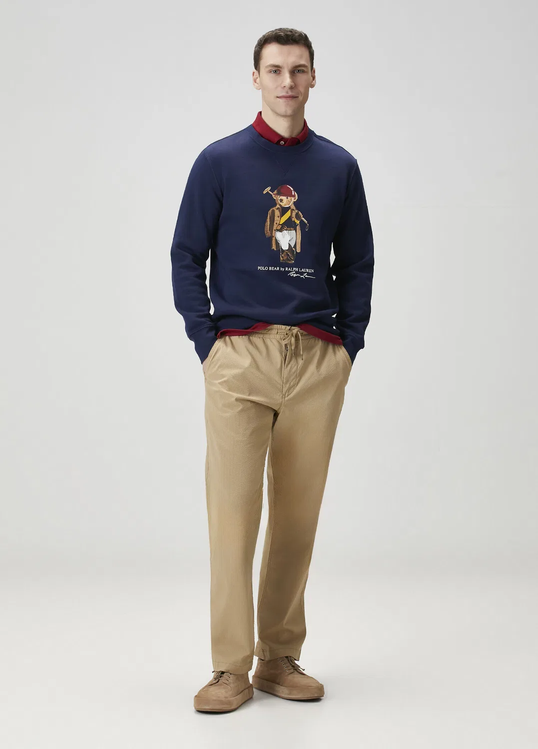 Свитшот Polo Bear Polo Ralph Lauren, mavi — фото 2