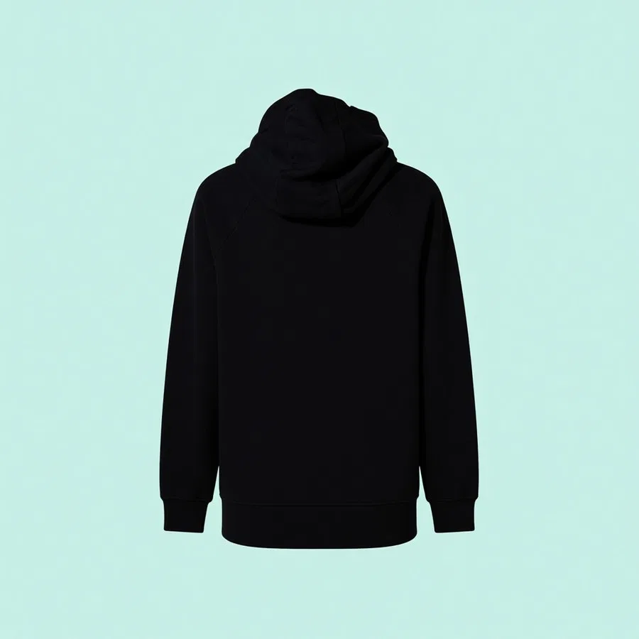 Женский худи с капюшоном и принтом Sportswear Swoosh Nike, Черный — фото 4