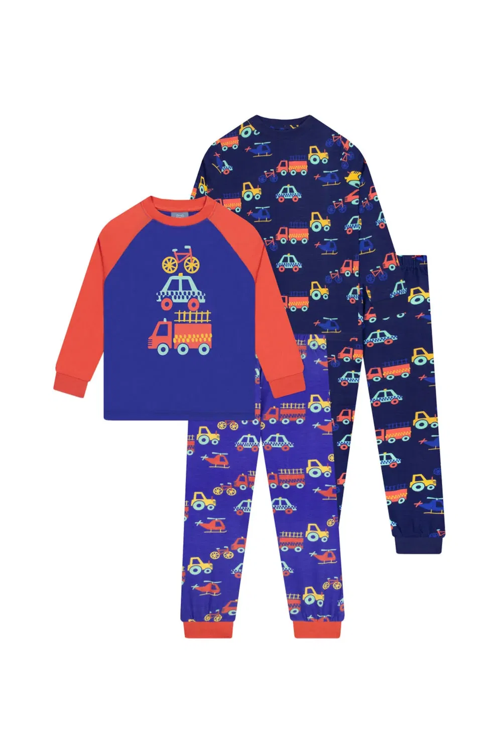 Пижама детская Transport 2 Pack Harry Bear, Blue