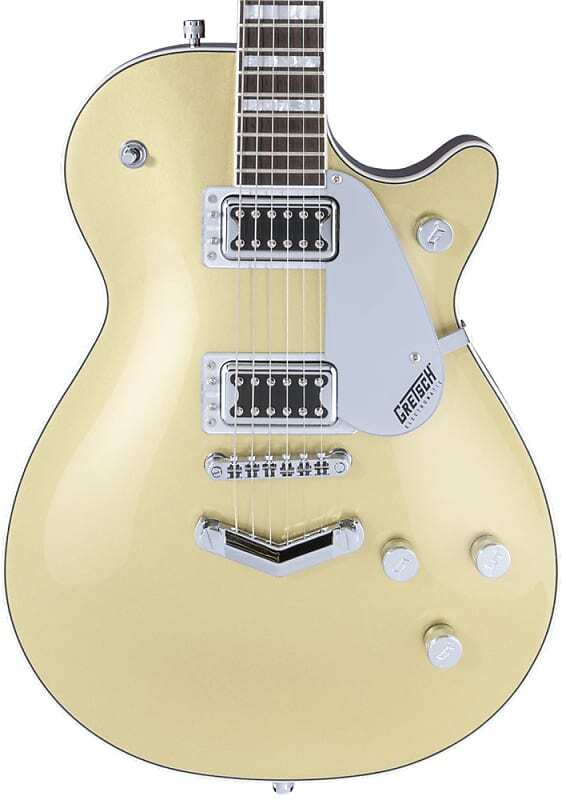 

Gretsch Guitars G5220 Electromatic Jet BT Single-Cut с V-Stoptail - Casino Gold Guitars G5220 Electromatic Jet BT Single-Cut with V-Stoptail -