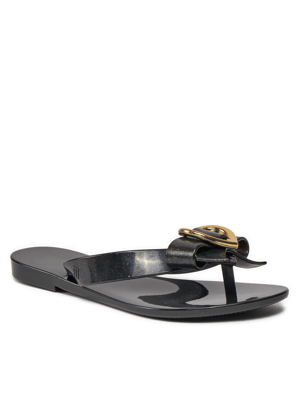 Вьетнамки для девочки Mini Harmonic Hot Inf Melissa, черный — фото 2