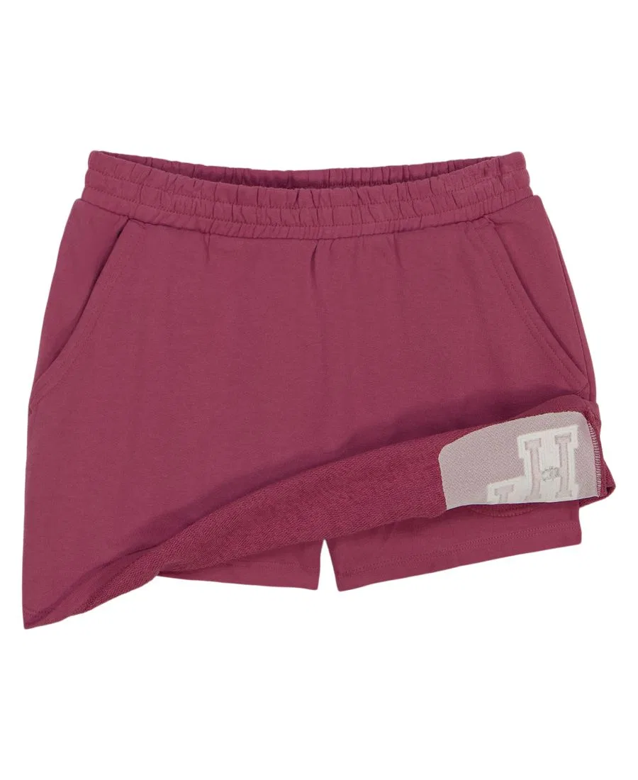 Юбка-шорты с эластичным поясом Tommy Hilfiger, Berry Blast — фото 3