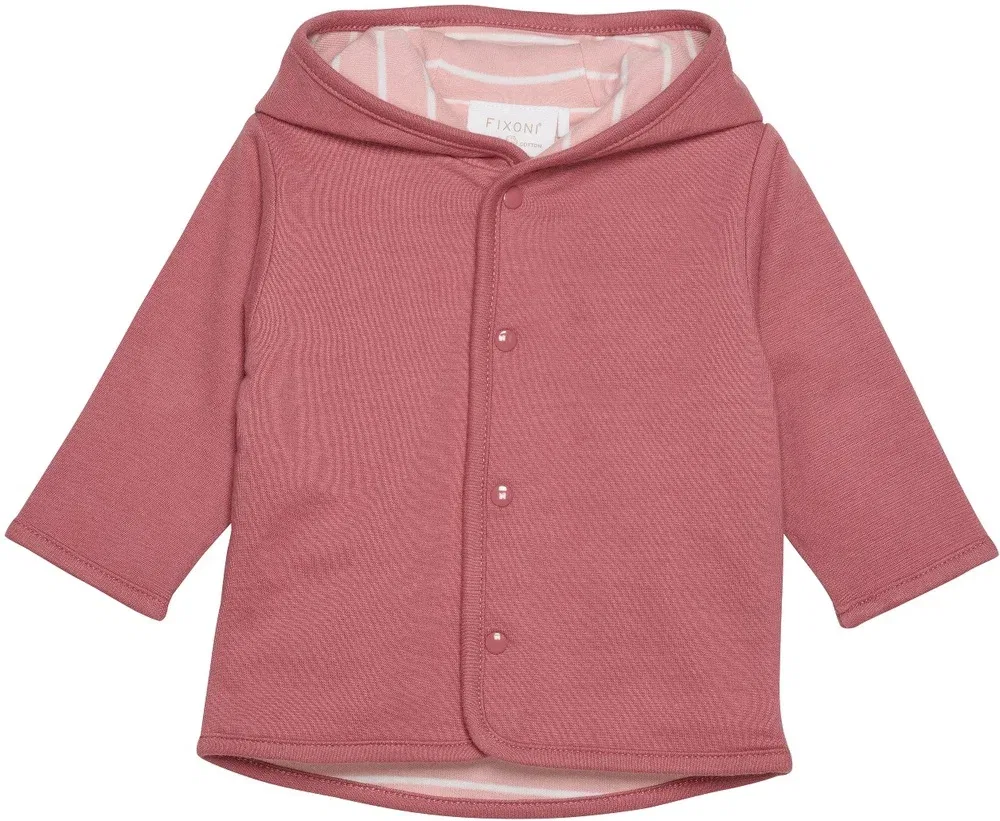 Кардиган детский вязаный Reversible Cardigan Fixoni, красный