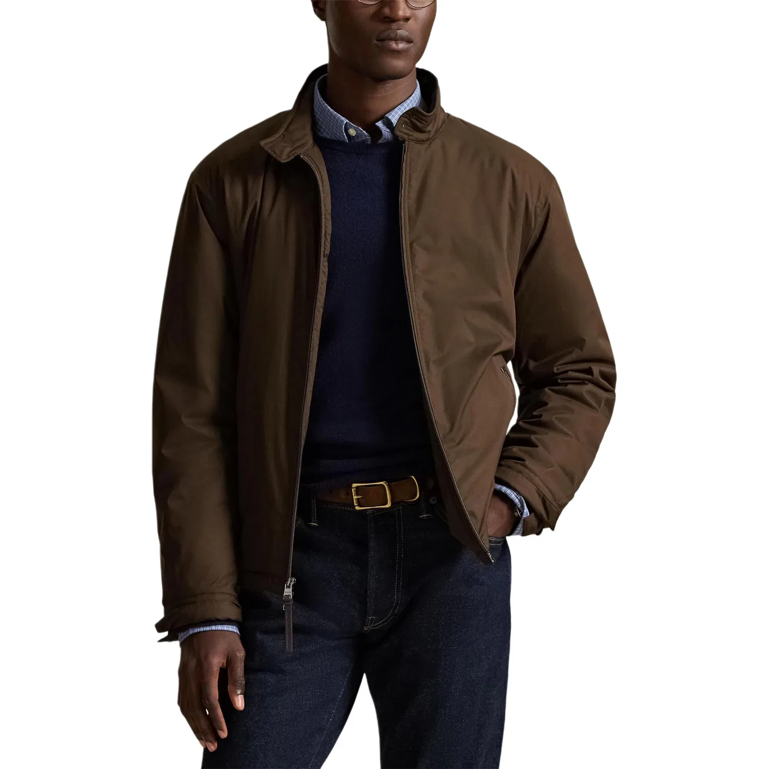 Пуховик с застежкой-молнией Polo Ralph Lauren, Black Beech — фото 4