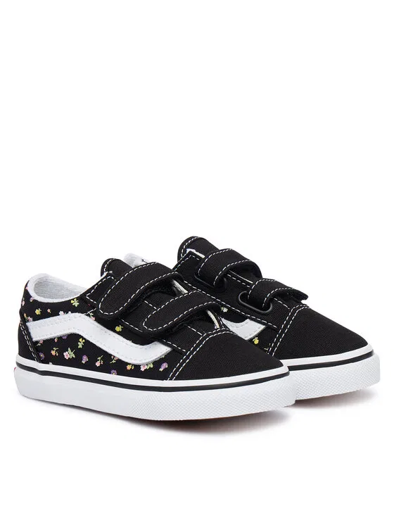 Кеды Old Skool V Vans, черный — фото 2
