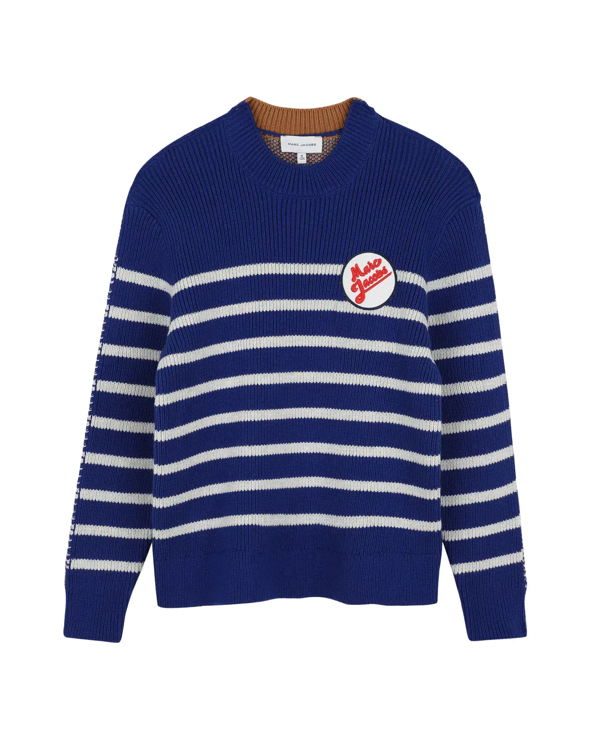 Детский джемпер с полосками Marc Jacobs, Azul Marino