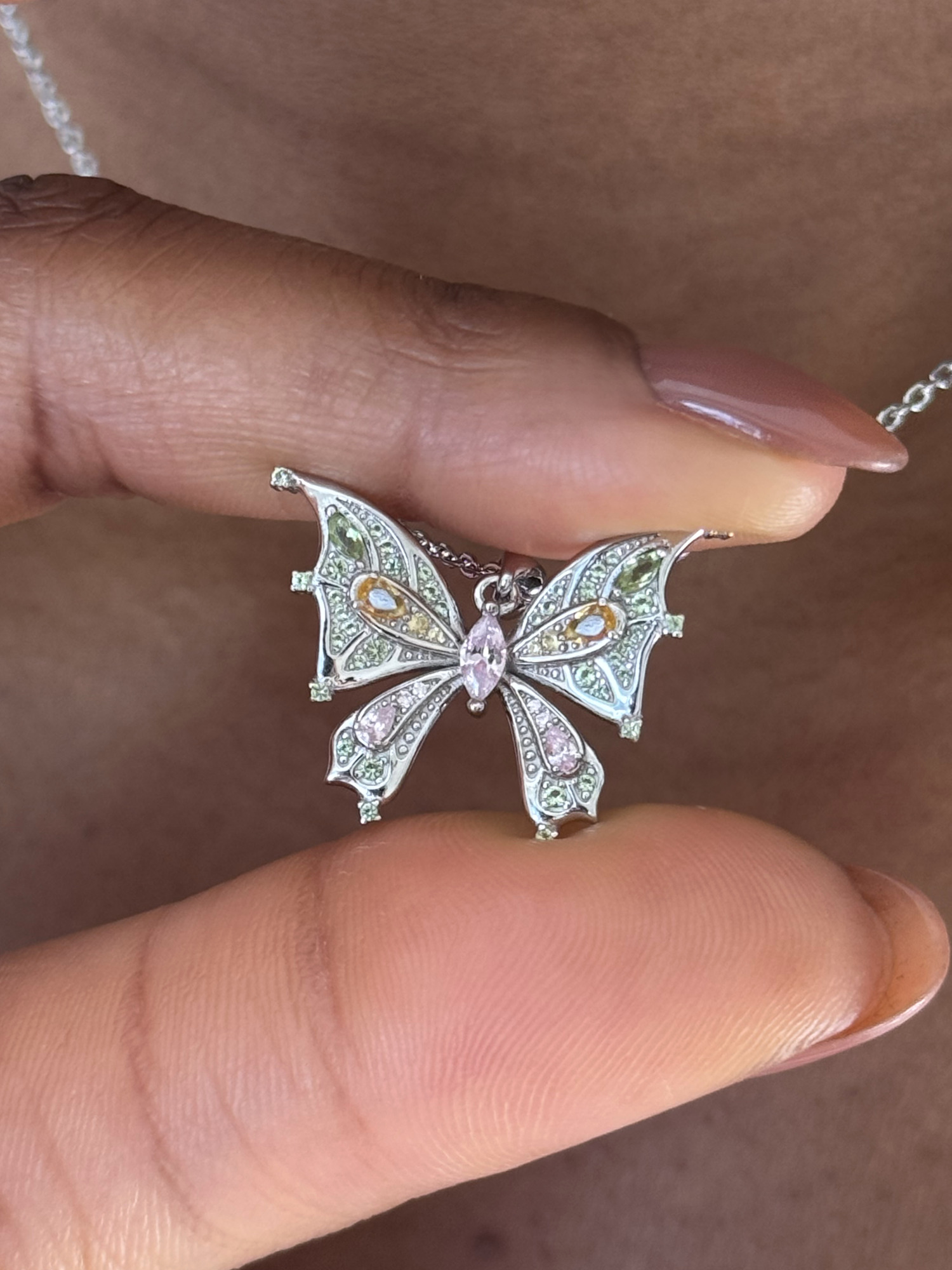 Колье Winx Club X Gadget4entertainment Flora Enchantix, серебро — фото 2