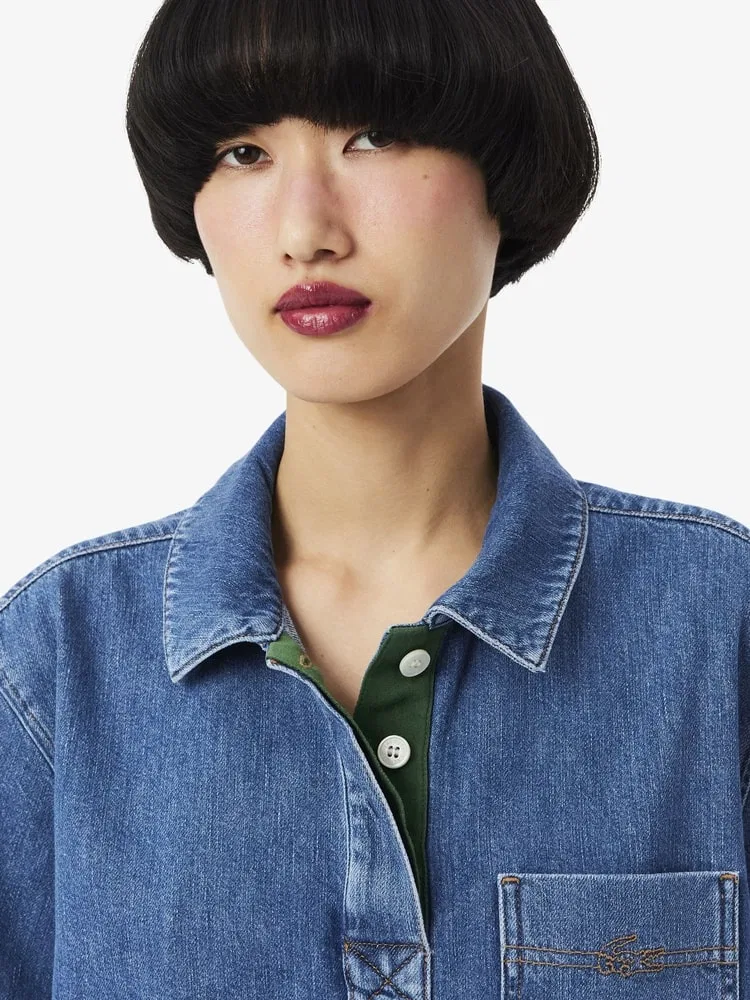 Футболка поло LACOSTE Royal Blue — фото 2