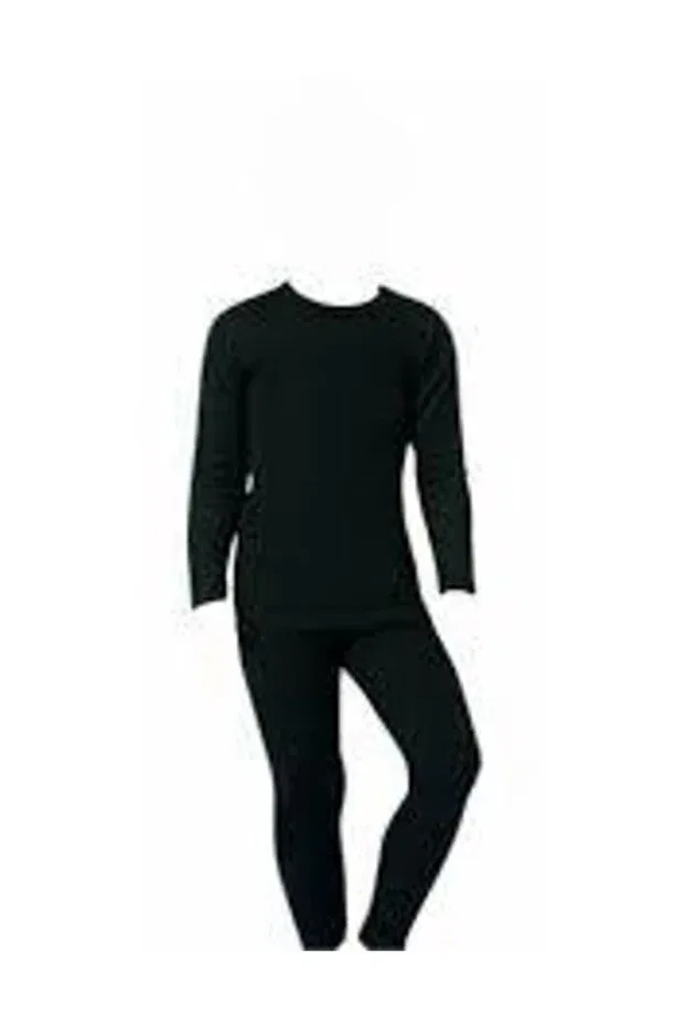 Детский термокостюм с длинным рукавом Jilly Jo, Black