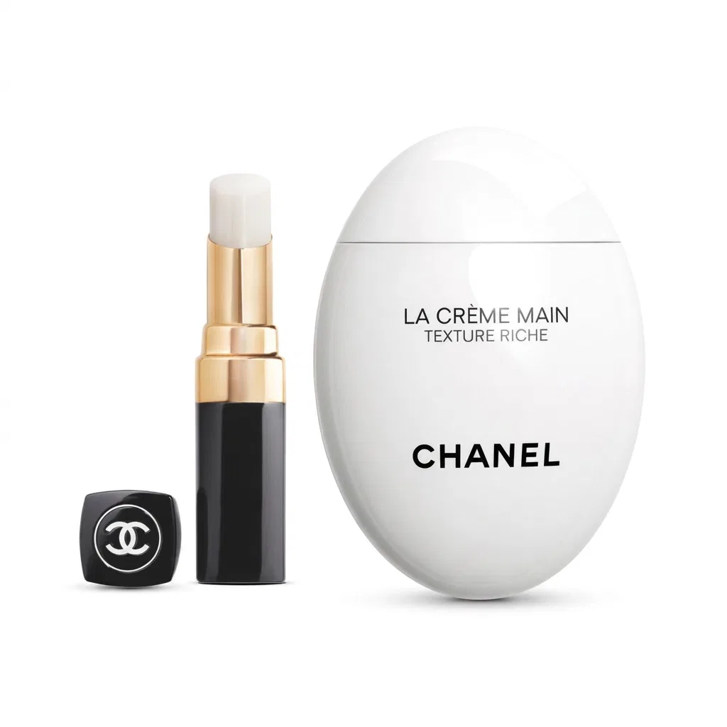 Набор для ухода за руками и губами CHANEL Refined Care Combination, 50 мл + 3 г, Black — фото 2