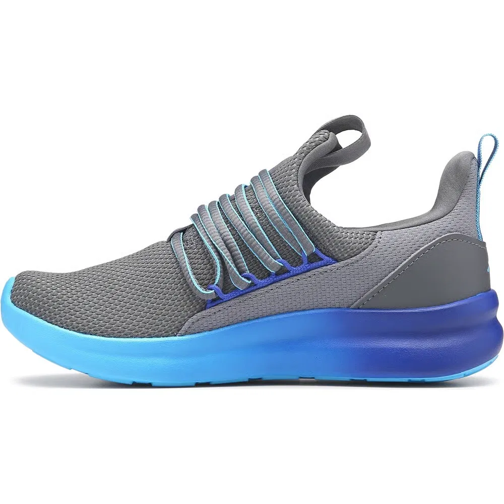 Детские слипоны Lite Racer Adapt 7.0 Adidas, Dark Grey — фото 3