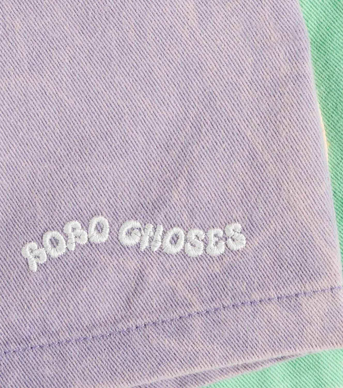 Шорты хлопковые с цветными блоками Bobo Choses, мультиколор — фото 3