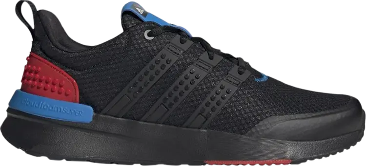 

Кроссовки Adidas LEGO x Racer TR21 'Core Black Red', черный