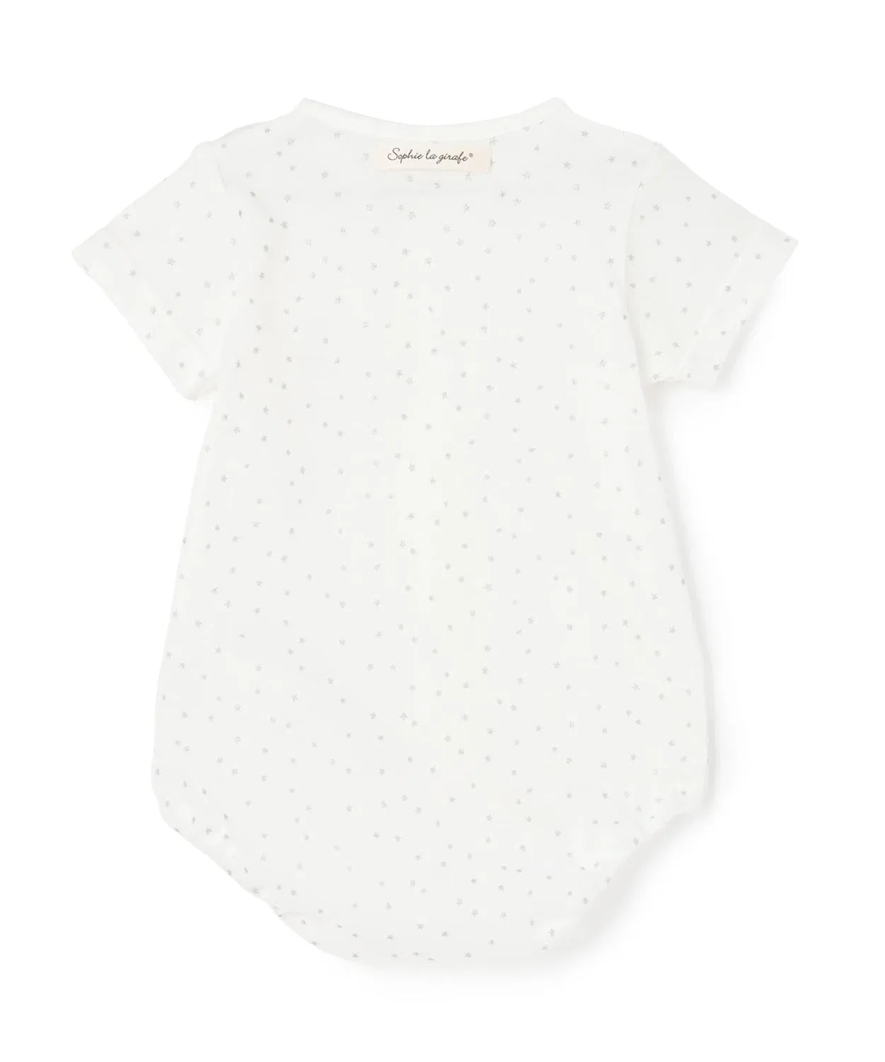 Детский боди-комбинезон с принтом Star Dust Sophie la girafe, Off White — фото 2