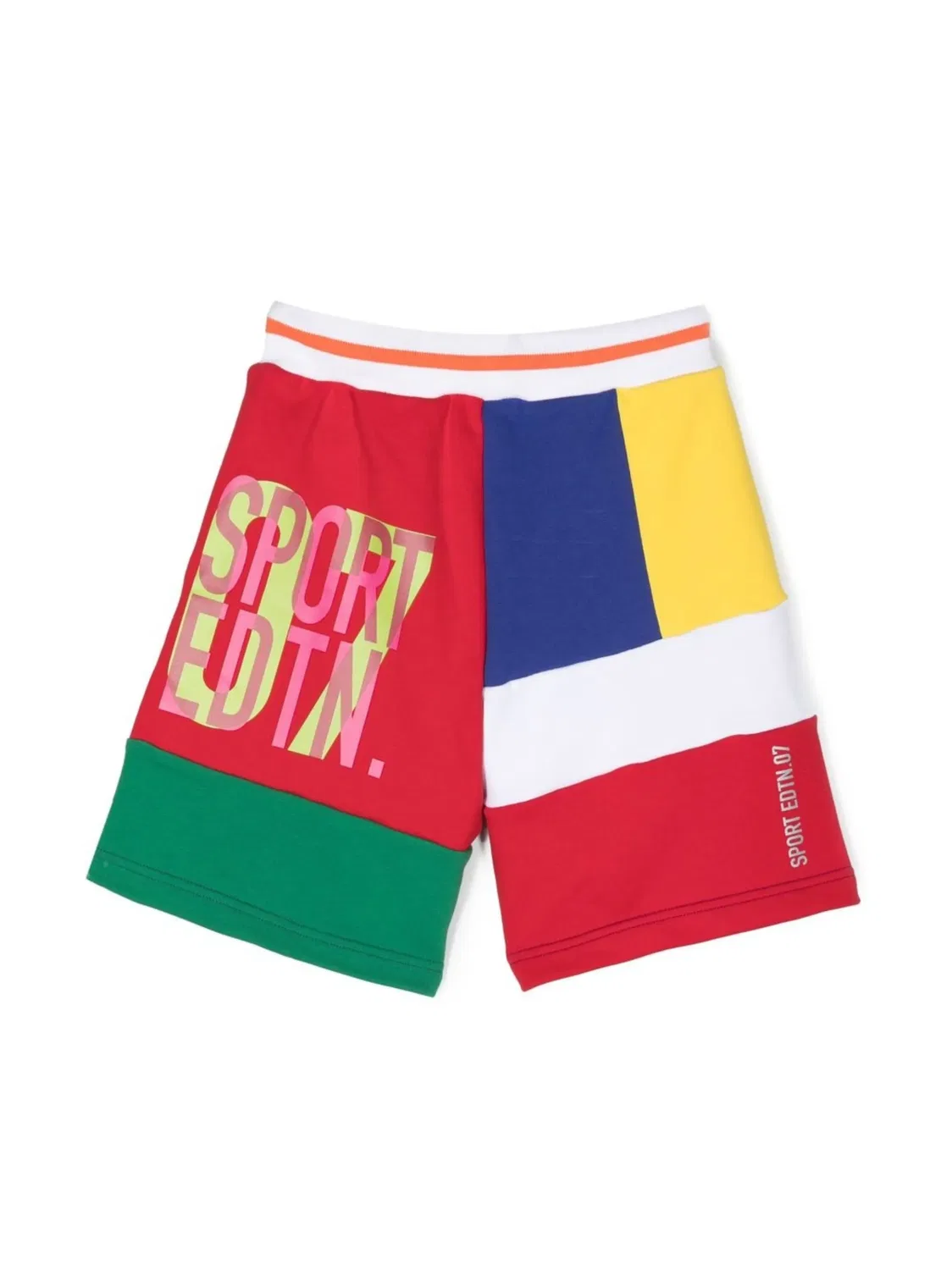 Шорты с цветным блоком DSQUARED2, синий — фото 3