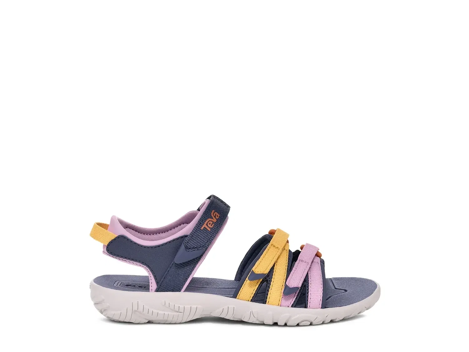 Сандалии Tirra, детские, Teva, Navy/Lavender/Yellow — фото 4