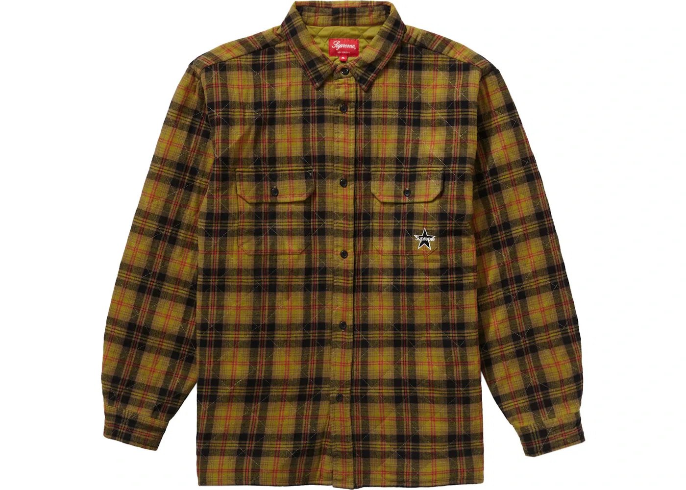 Мужская рубашка с принтом Supreme Shirt, Olive