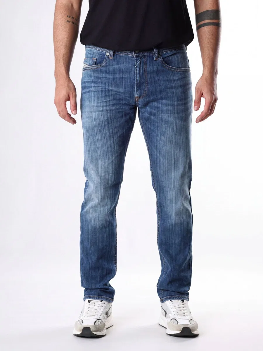 Джинсы DIESEL Slim fit 'Thommer-R' синего цвета — фото 2
