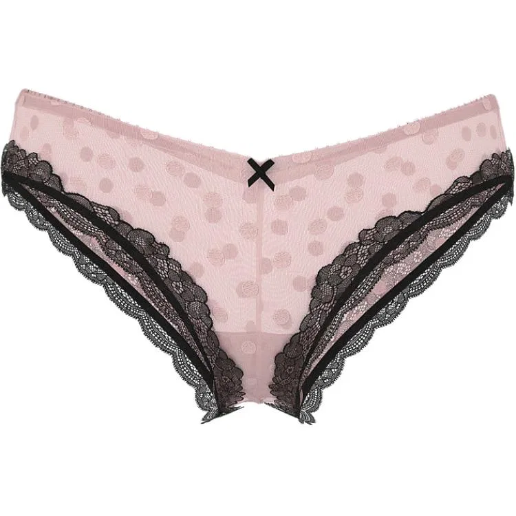 Женские трусы-слипы с принтом Victoria's Secret, Pink
