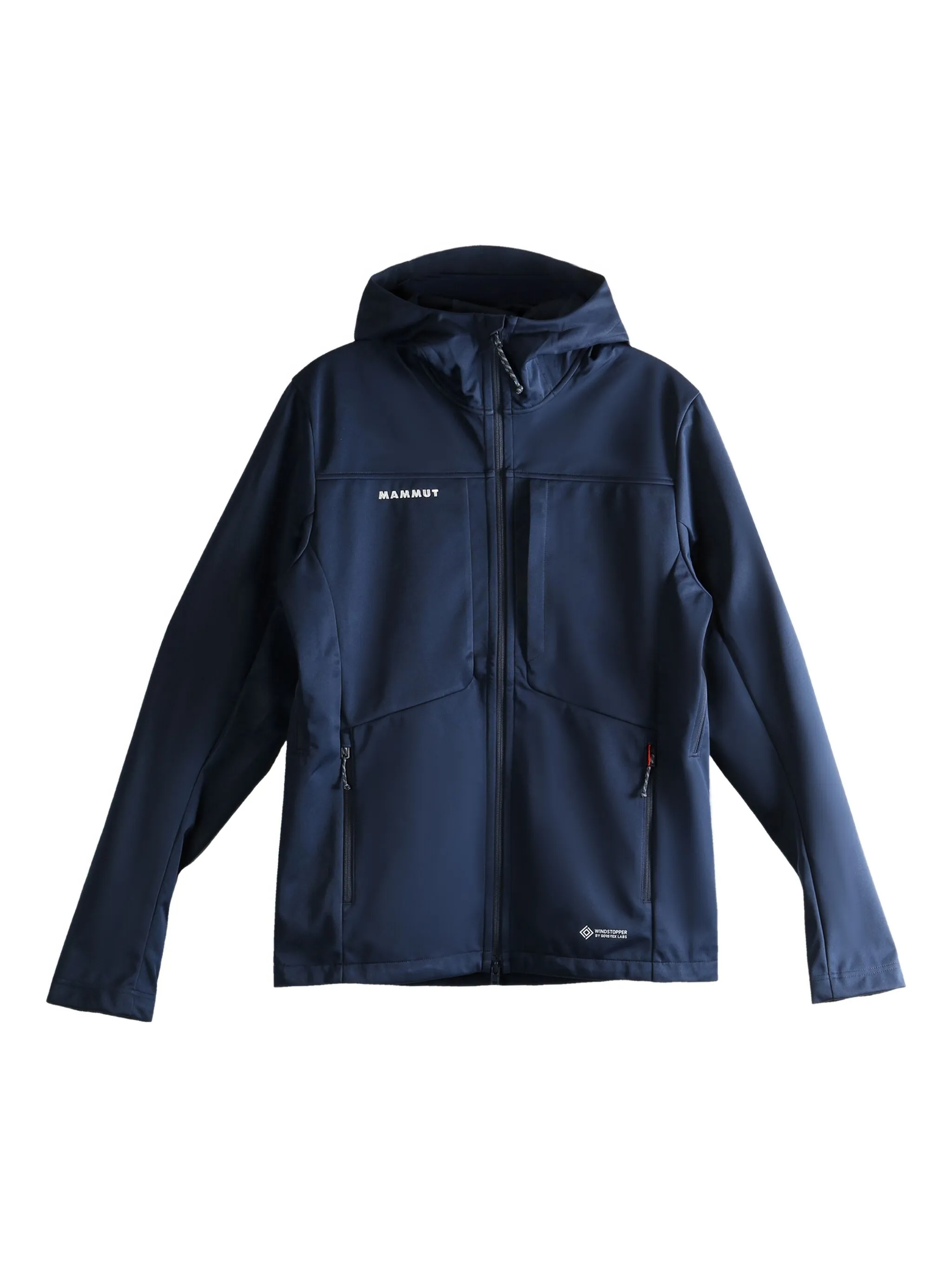 

Куртка на молнии с капюшоном Mammut, синий