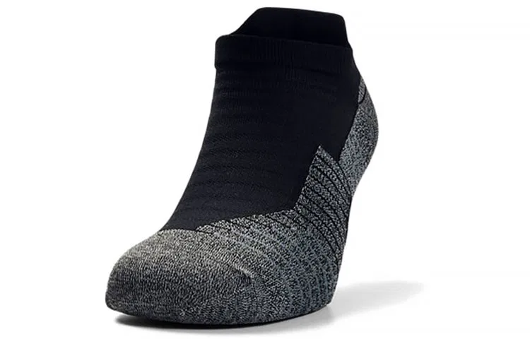 Детские носки-невидимки с 2 парами, модель Under Armour, Black/White — фото 3