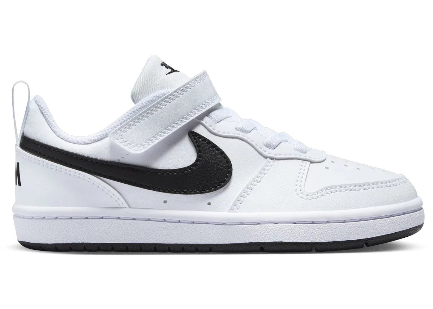 Детские кроссовки с низким профилем Nike Court Borough Low Recraft Nike, White/Black