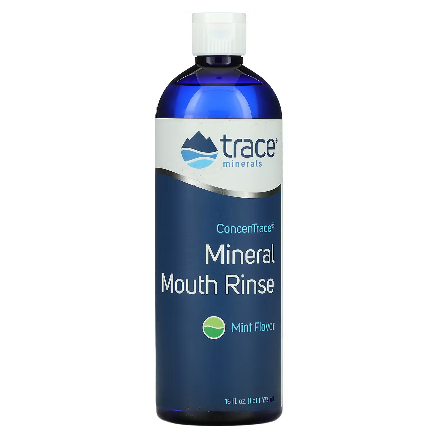 

Ополаскиватель Trace Minerals для полости рта с мятой, 473 мл