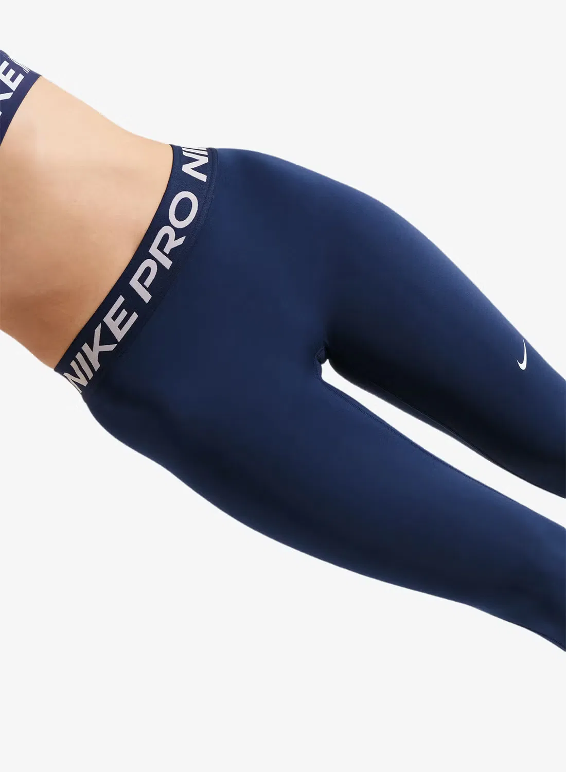 Леггинсы с принтом W NP DF 365 MR Tight Nike, темно-синий — фото 3