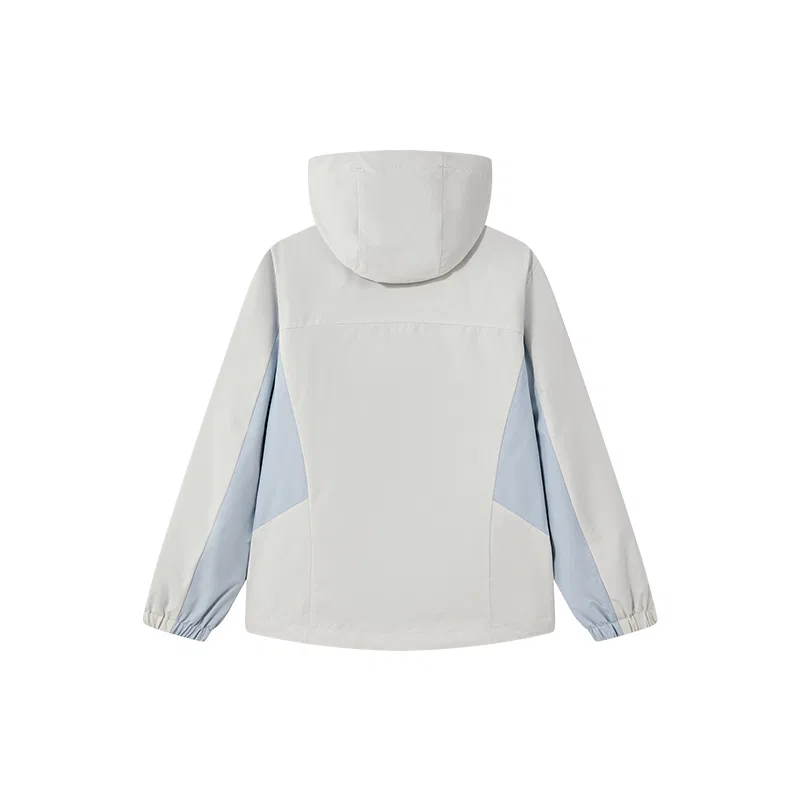 Детская тонкая куртка с капюшоном на молнии Under Armour, Light Gray — фото 3