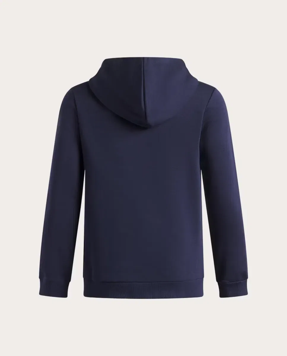 Детская худи из флиса Rival Fleece Hoodie Under Armour, Azul Noche — фото 2
