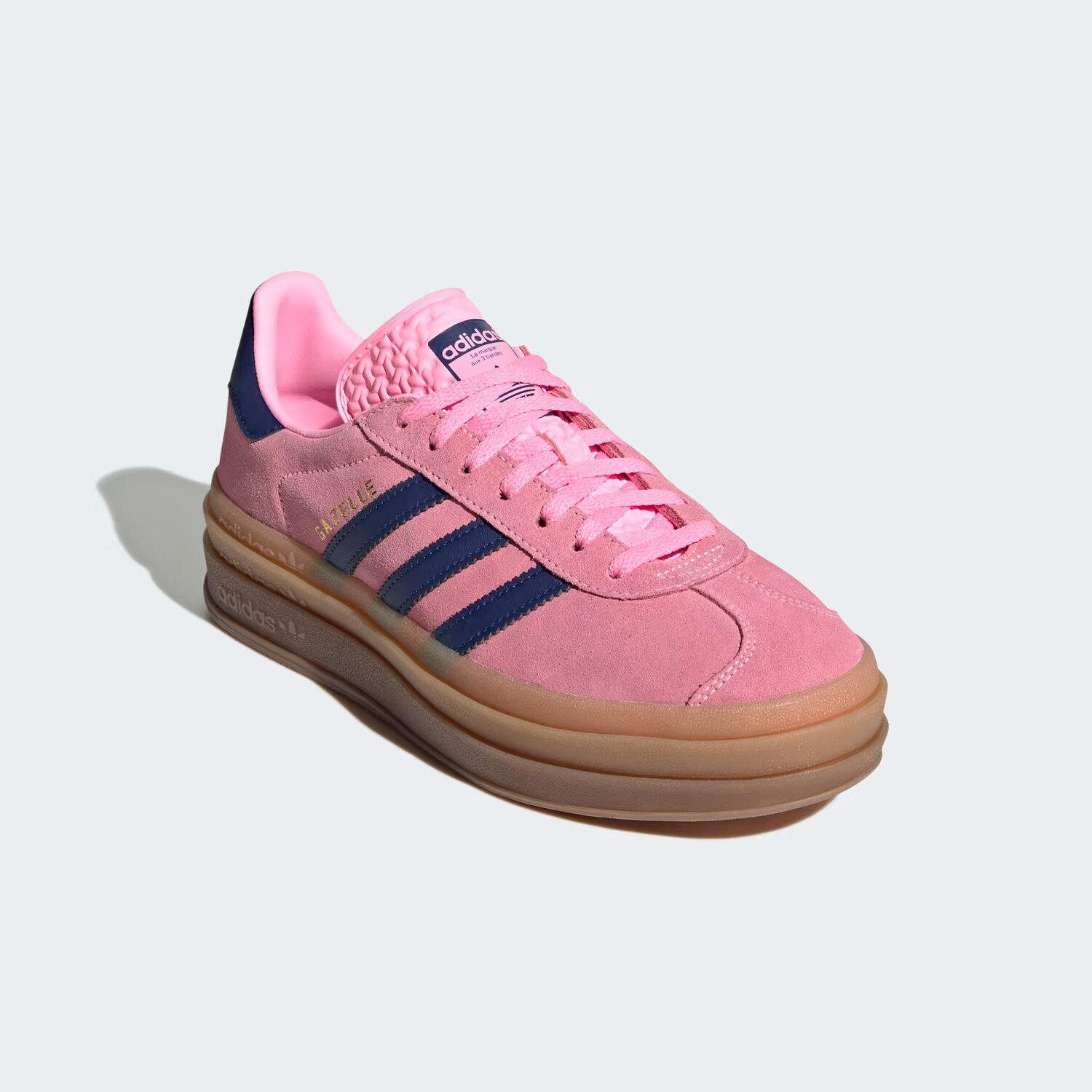 Кроссовки Adidas Gazelle 'Pink Glow Gum' — фото 4