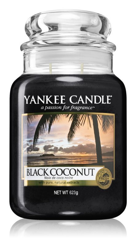 

Ароматическая свеча Yankee Candle Black Coconut