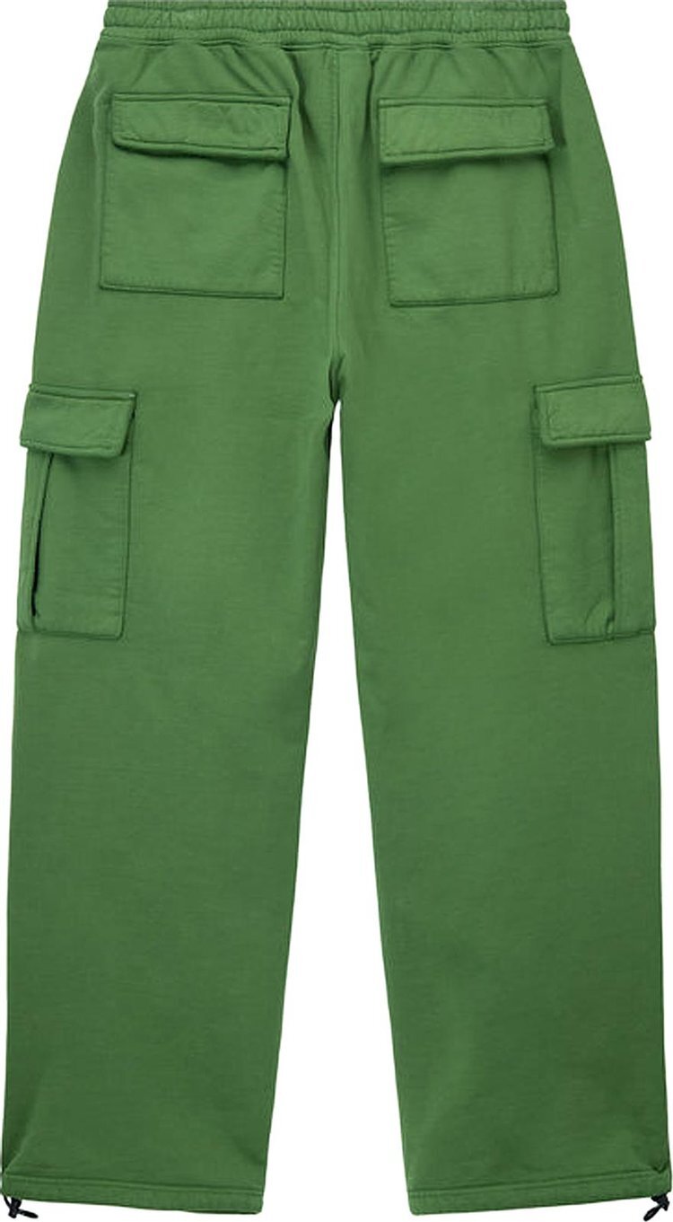 Брюки Stussy Sport Cargo Fleece Pant 'Green', зеленый — фото 3