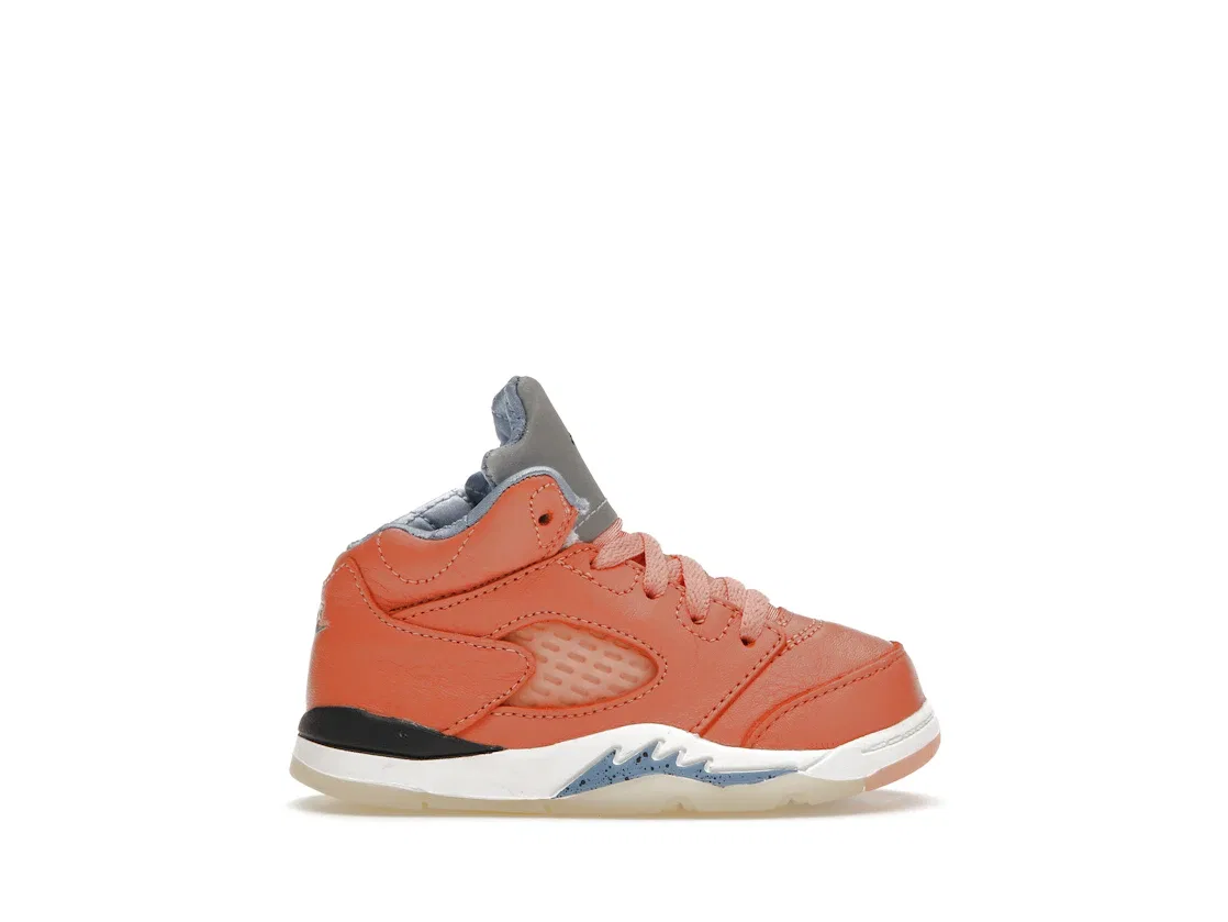 Детские кроссовки с принтом Jordan 5 Retro DJ Khaled We The Best Jordan, Crimson Bliss/Leche Blue/Sail