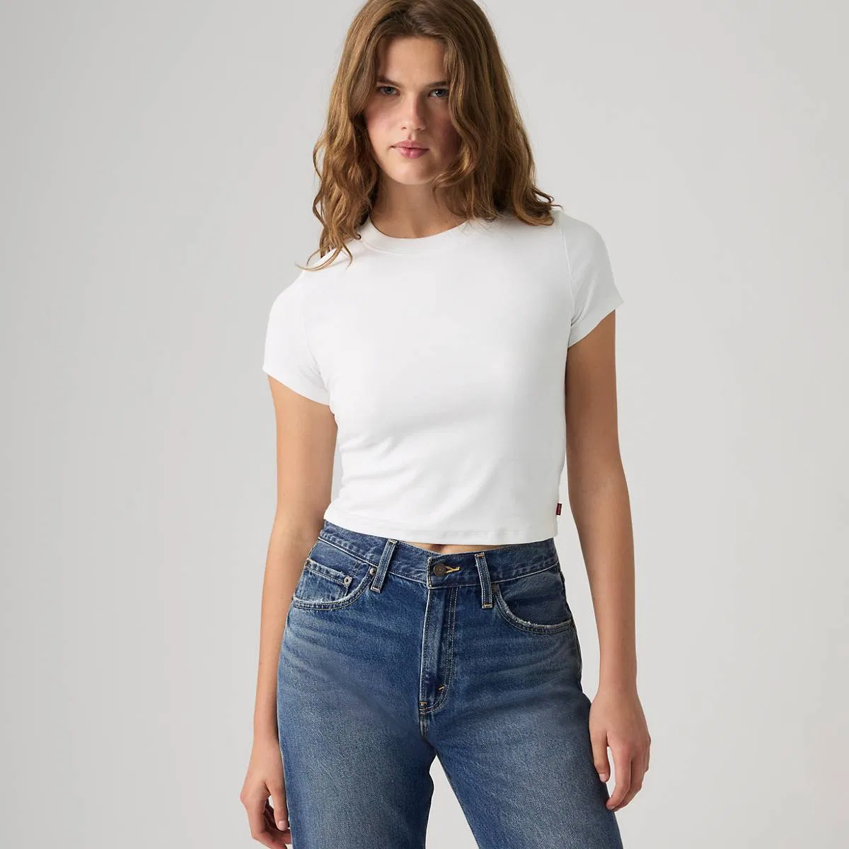 Незаменимая детская футболка Levi's, Bright White - White