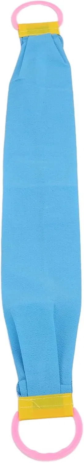 Скрабирующая мочалка для спины, YYALYYON, 1 шт, 12x11x1 см, Blau — фото 2