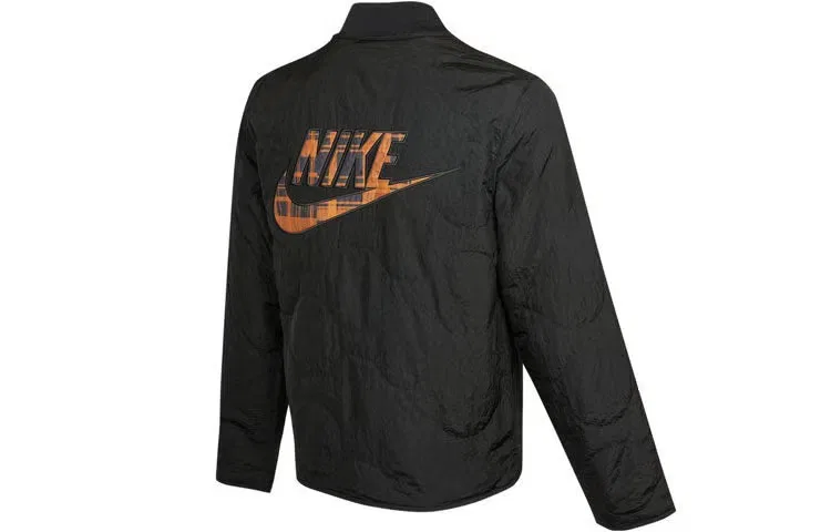 Куртка трикотажная мужская спортивная Nike, черный
