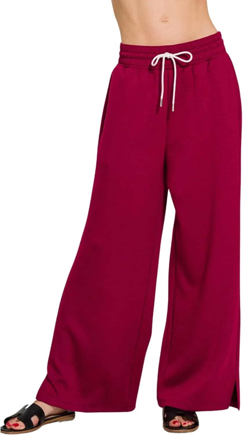 Мужские брюки свободного кроя с завязкой, Scuba Drawstring, Cabernet