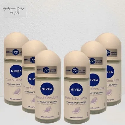 Антиперспирант-роллон для чувствительной кожи Nivea Pure & Sensitive, 50 мл