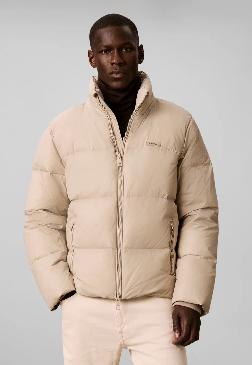 Пуховая куртка Calvin Klein, Plaza Taupe