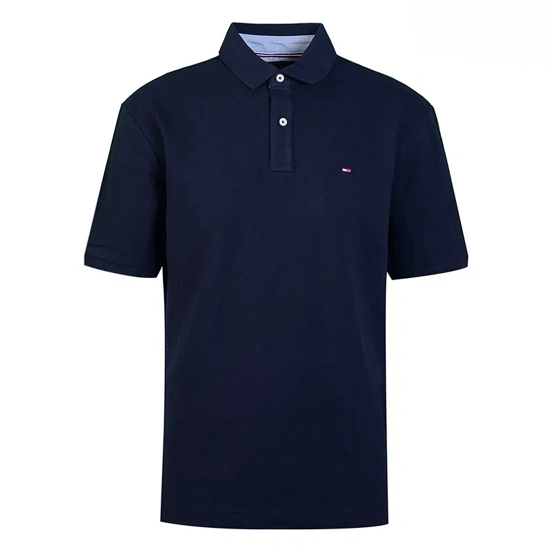 Мужское поло Tommy Hilfiger, Dark Gray — фото 4
