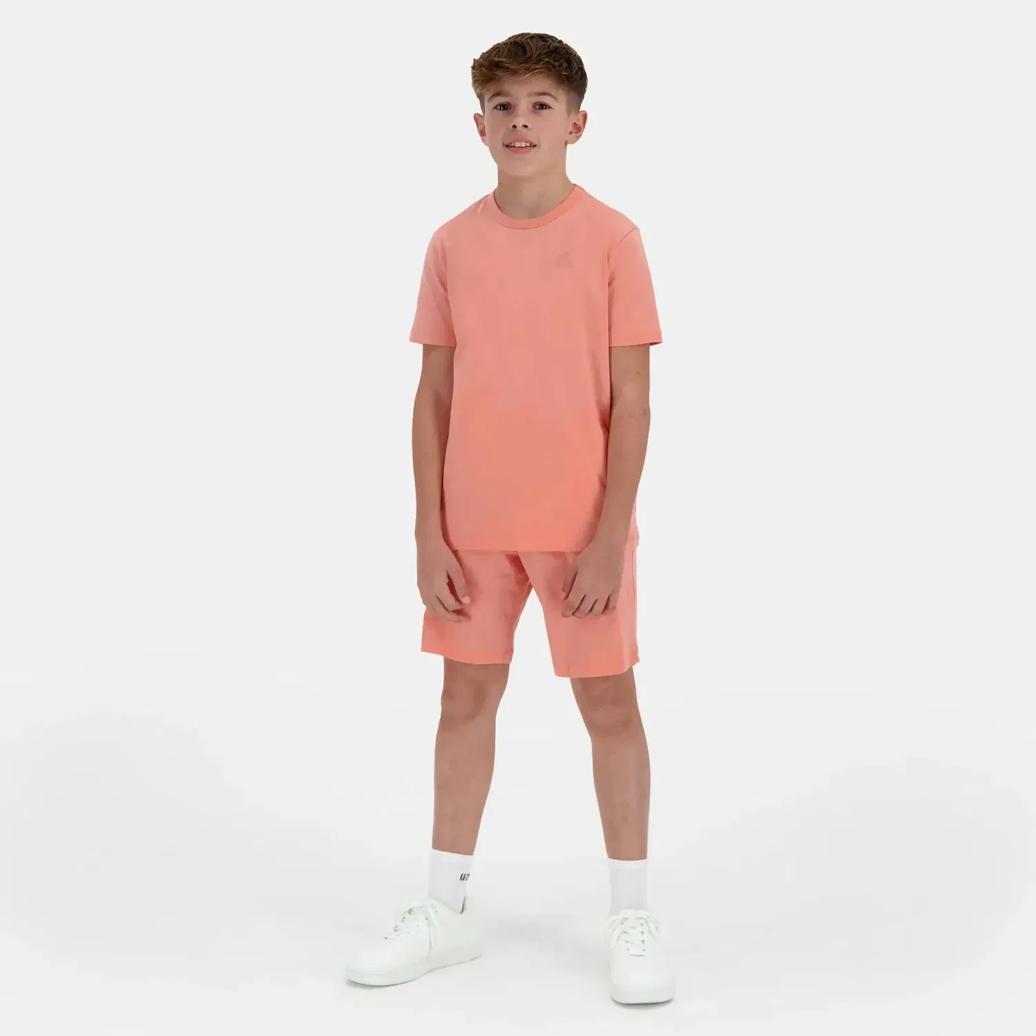 Детская футболка с принтом N°2 Le Coq Sportif, Rosa Karminrot — фото 2