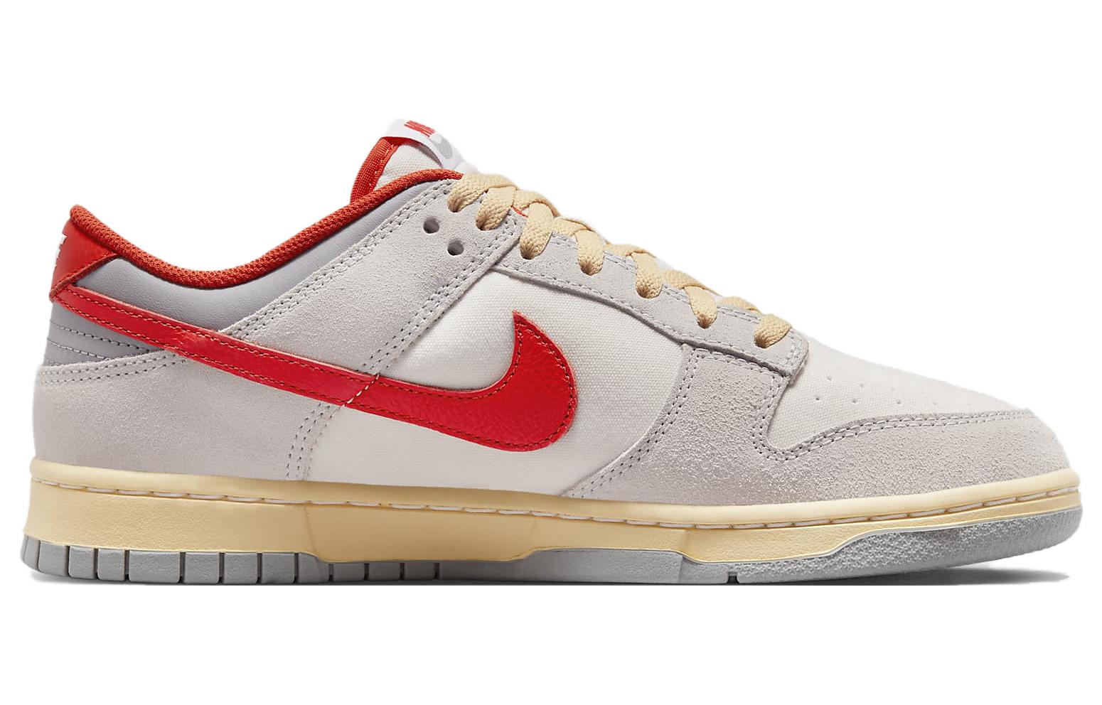 Кроссовки Nike Air Dunk 85, светло-серый/красный — фото 2