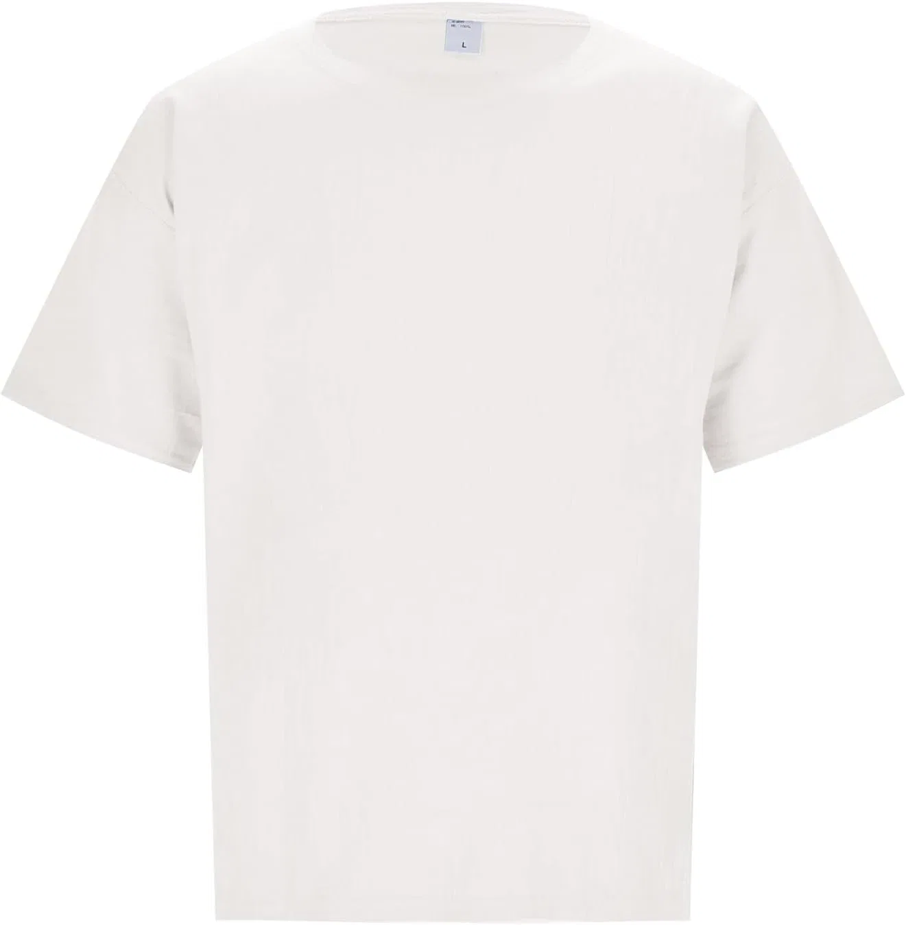 Мужская свободная рубашка из льна и хлопка с длинным рукавом Classic, White — фото 2