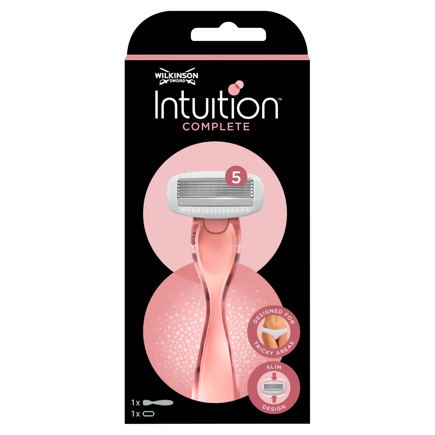 

Wilkinson Sword Intuition Complete бритва, 1 шт. + заправка, 1 шт.
