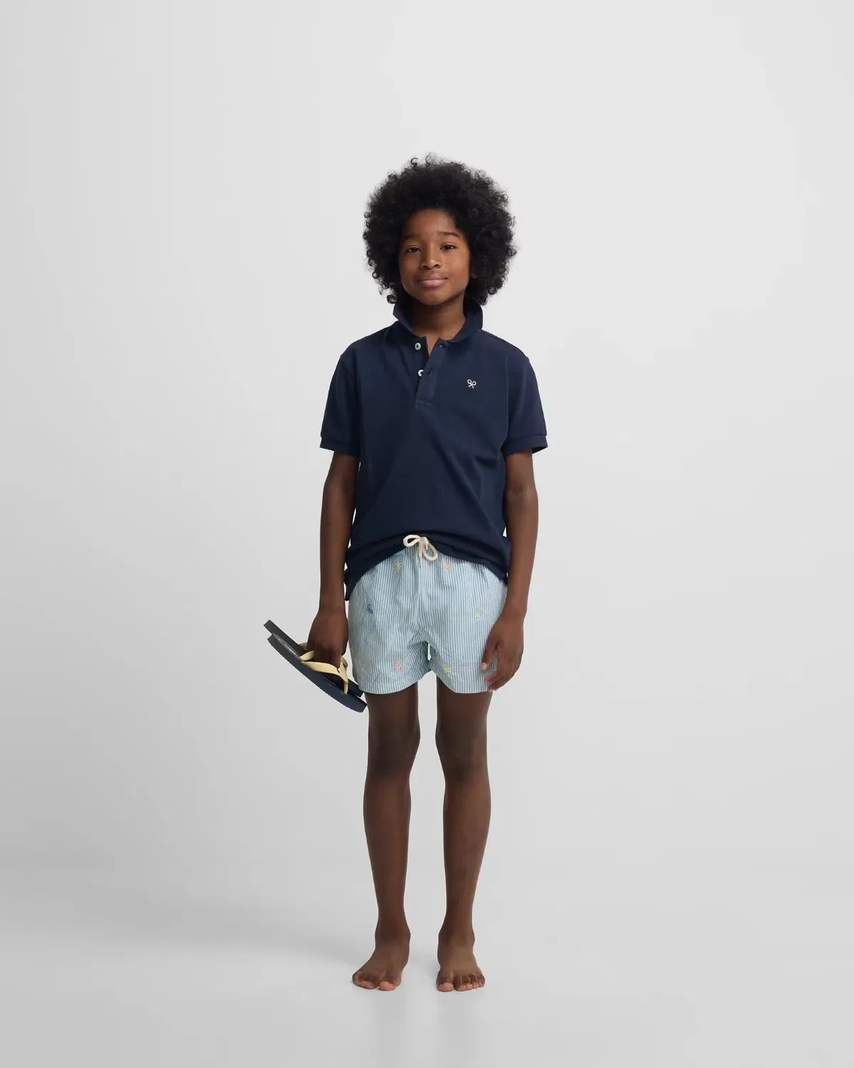 Детские плавки для мальчиков с принтом Silbon, Verde