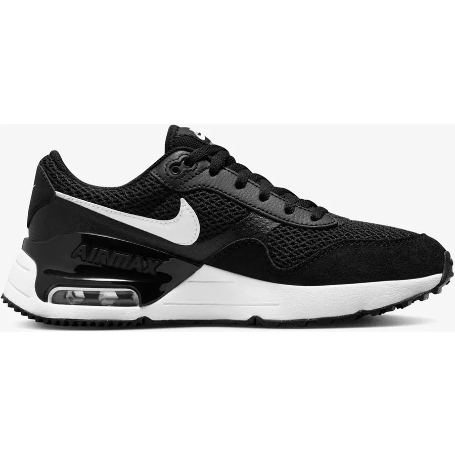 Детские кроссовки для повседневной носки Nike Air Max Systm, Black Burgundy Floral