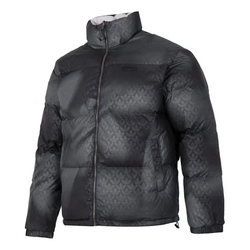 Пуховик с капюшоном Rev Down Jacket Adidas, черный