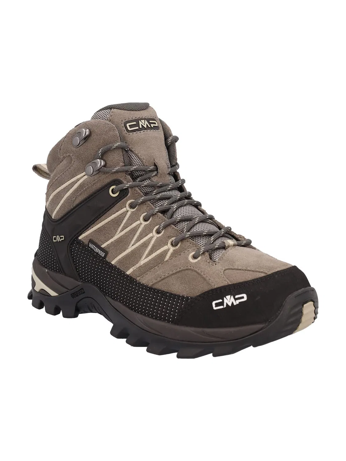 Детские треккинговые ботинки Rigel Mid Trekking Shoes Wp CMP, Desert Arena
